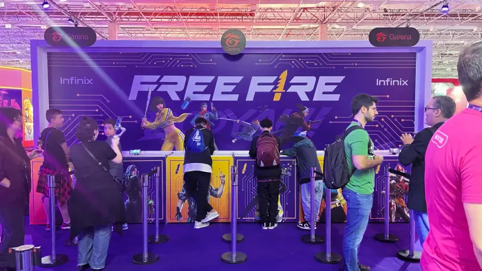 Estande Free Fire