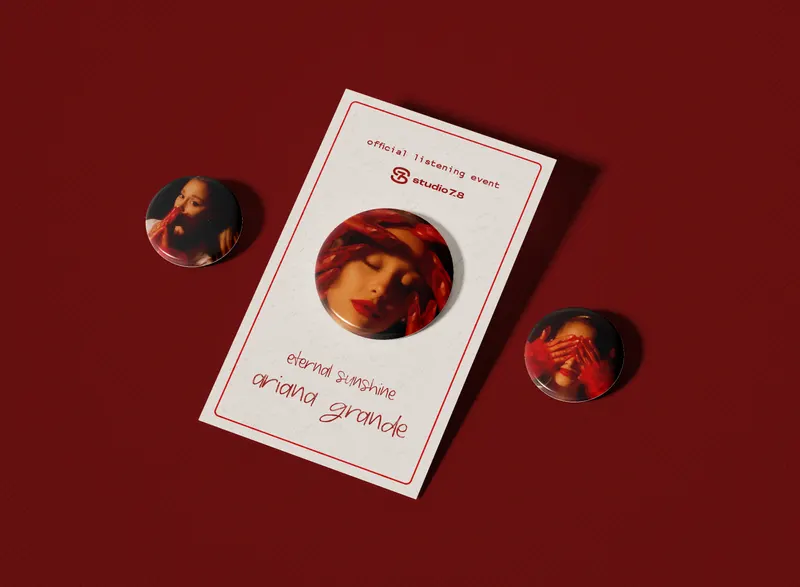 Ingresso da listening party Eternal Sunshine