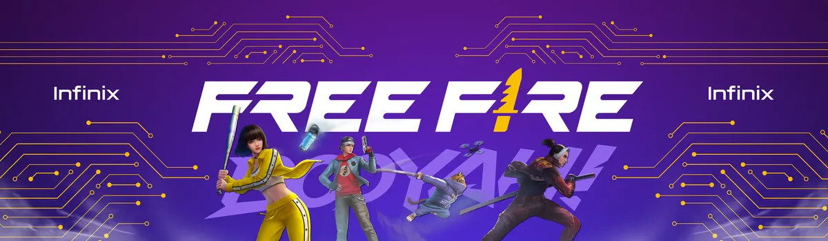Key visual Free Fire no Big Festival