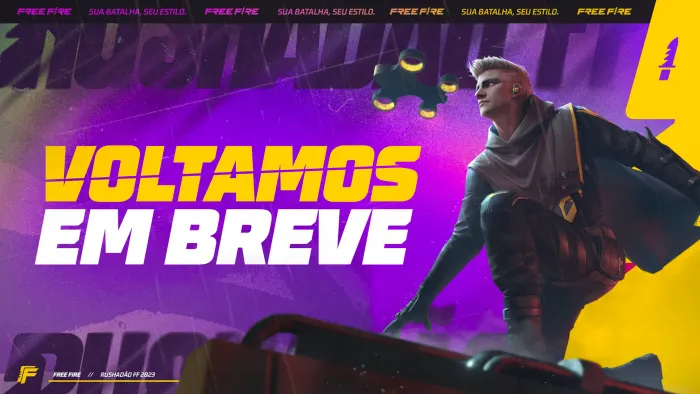 Peça Voltamos em breve