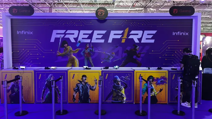 Estande Free Fire