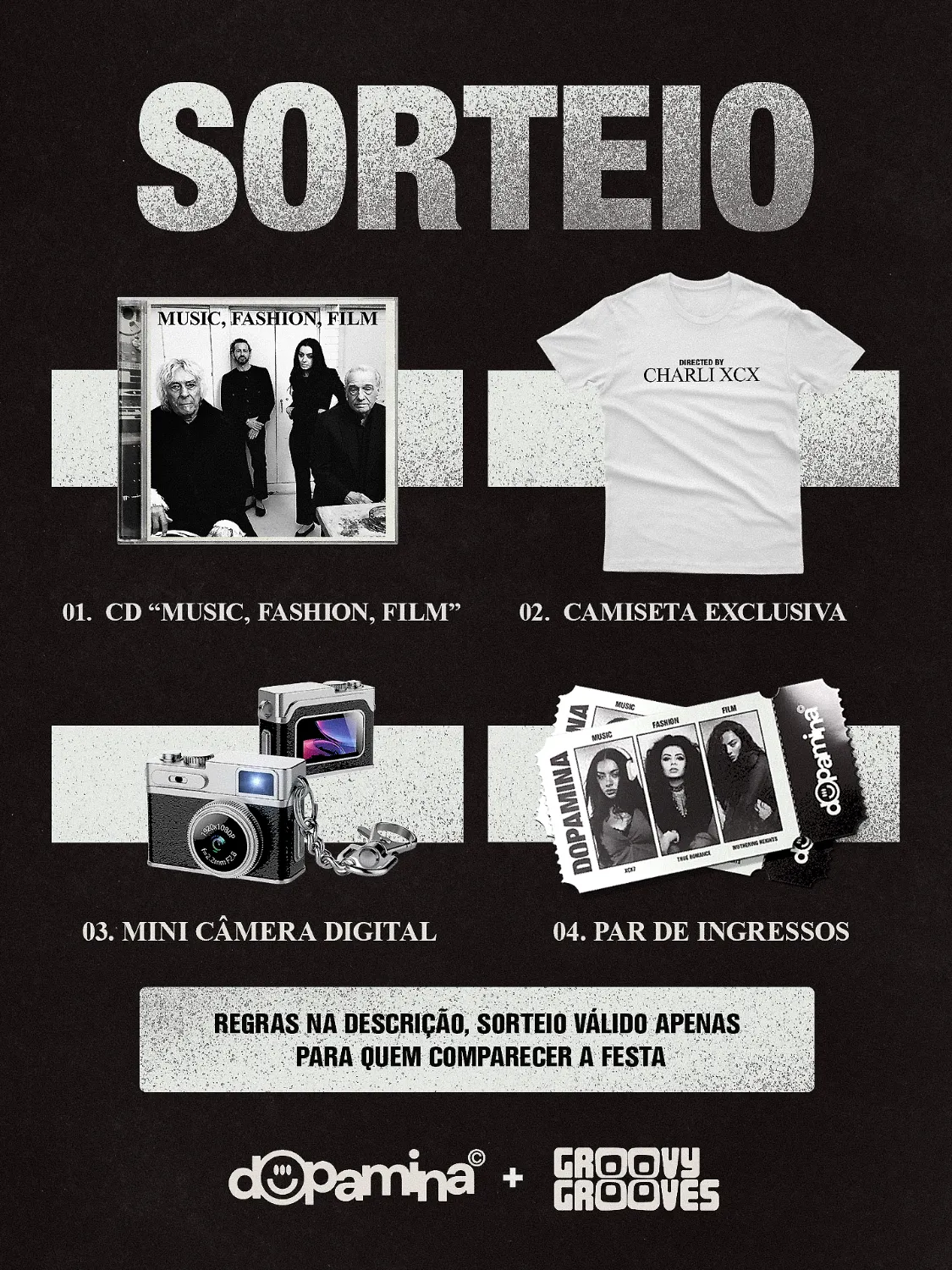 Post de sorteio
